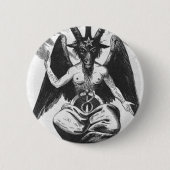 Baphomet Round Button (Voorkant)