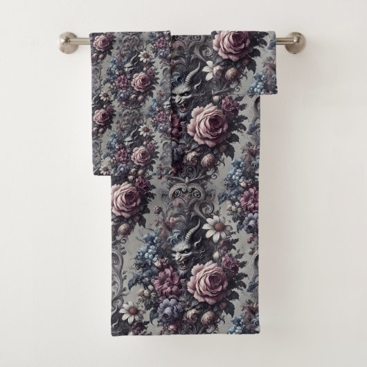 Baphomet’s Boeket – Gotisch Victoriaans Bad Handdoek (Insitu)