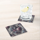 Baphomet’s Bouquet – Gotische Bloemen Kartonnen Onderzetters (Insitu)