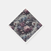 Baphomet’s Bouquet – Gotische Bloemen Servet (Hoek)