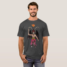 Baphomet Satanist waterverf Shirt