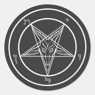 Baphomet Sigil CoS Stickers