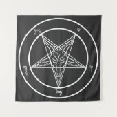 Baphomet Sigil CoS Wandkleed (Voorkant)