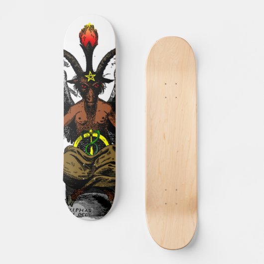 Baphomet Skateboard (Voorkant)
