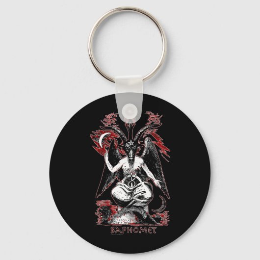 Baphomet Sleutelhanger (Voorkant)