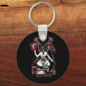 Baphomet Sleutelhanger (Voorkant)