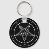 Baphomet Sleutelhanger (Voorkant)