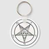Baphomet Sleutelhanger (Voorkant)