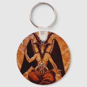 baphomet sleutelhanger