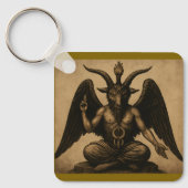 Baphomet Sleutelhanger (Voorkant)