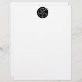 Baphomet Stationery (Voorkant / Achterkant)