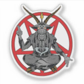 Baphomet Sticker (Voorkant)