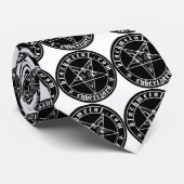 Baphomet-Stropdas Stropdas (Opgerold)