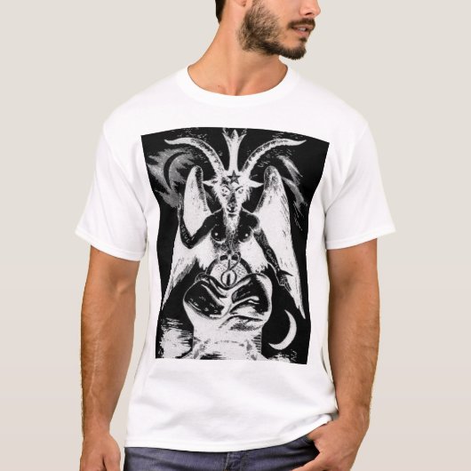 baphomet t-shirt (Voorkant)