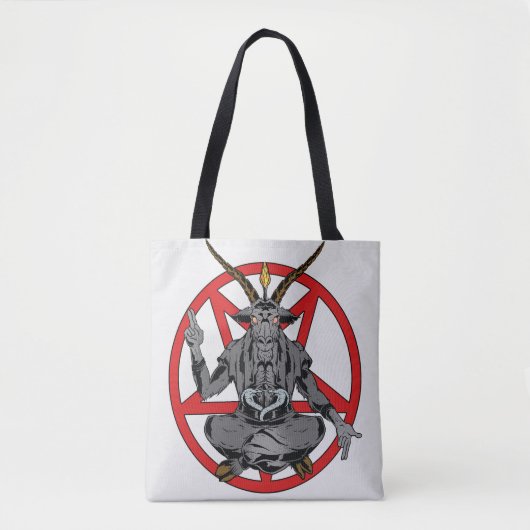 Baphomet Tote Bag (Voorkant)