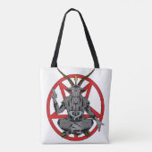 Baphomet Tote Bag (Achterkant)