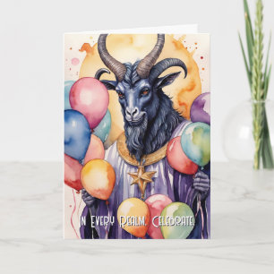 Baphomet Verjaardagsballonnen & Geschenken Gotisch Kaart