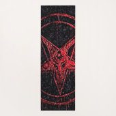 Baphomet Void Energy Meditation Yoga Mat (Achterkant)