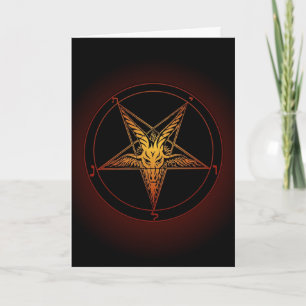 Baphomet Winter Solstice Kaart