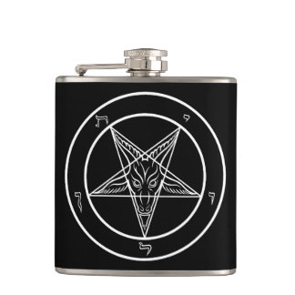 Baphomet Zegel CoS Heupfles