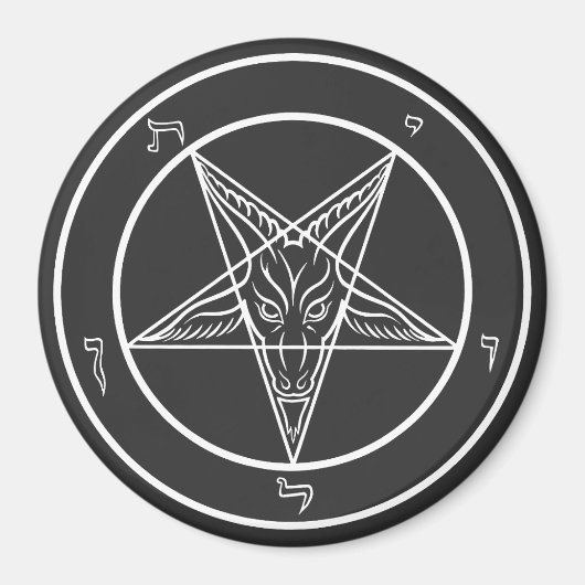 Baphomet Zegel CoS Magneet (Voorkant)