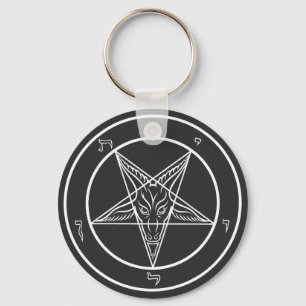Baphomet Zegel CoS Sleutelhanger