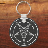 Baphomet Zegel CoS Sleutelhanger (Voorkant)