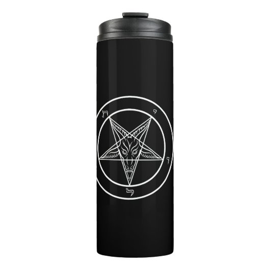 Baphomet Zegel CoS Thermosbeker (Voorkant)