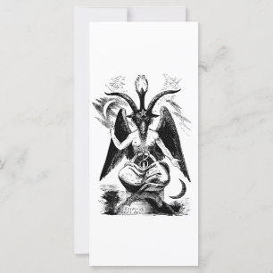 Baphomet, zwart