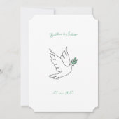 Baptême Colomba Kaart (Voorkant)