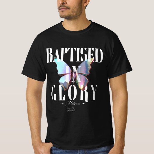 Baptised In Glory Men's T-shirt (Voorkant)