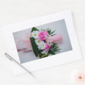 Baptisemkaars Rechthoekige Sticker (Envelop)