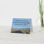 Baptisemkaart Bedankkaart (Voorkant)