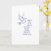 Baptisemkaart Kaart (Gele Bloem)