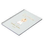 Baptism Baby Boy Notitieboek (Linkerzijde)