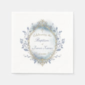 Baptism baby boy servet (Voorkant)