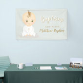 Baptism Baby Boy Spandoek (Beurs)