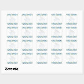 Baptism Baby Boy Stickers Labels (Vel)