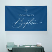 Baptism Blue banner backdrop  (Beurs)