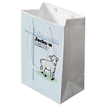 Baptism Blue Boy Lamb, 