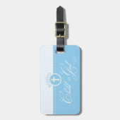 Baptism Blue Child of God, Bagagelabel (Voorkant verticaal)