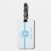 Baptism Blue Child of God, Bagagelabel (Achterkant verticaal)