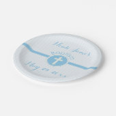 Baptism Blue Child of God,  Papieren Bordje (Gekanteld)