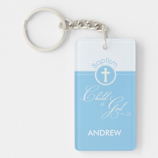 Baptism Blue Child of God, Sleutelhanger (Voorkant)
