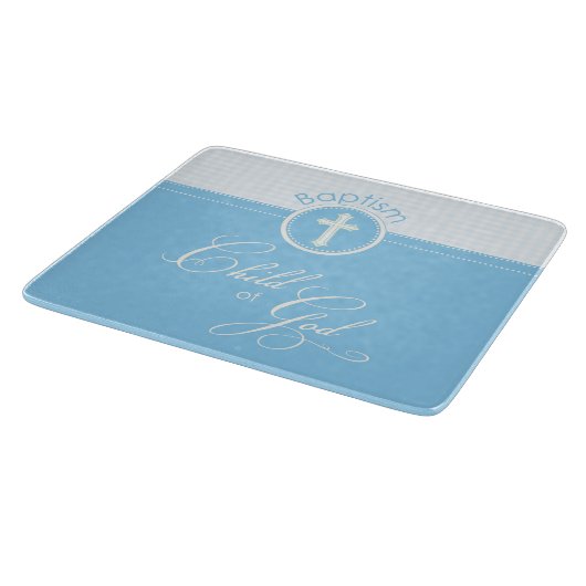 Baptism Blue Child of God,  Snijplank (Hoek)