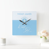Baptism Blue Child of God,  Vierkante Klok (Huis)