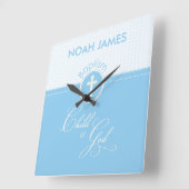 Baptism Blue Child of God,  Vierkante Klok (Hoek)