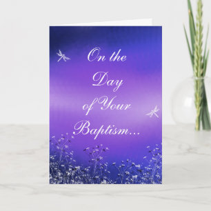 Baptism Card Natuur Kaart