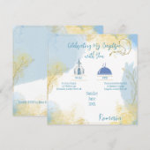 Baptism Celebration Kaart (Voorkant / Achterkant)