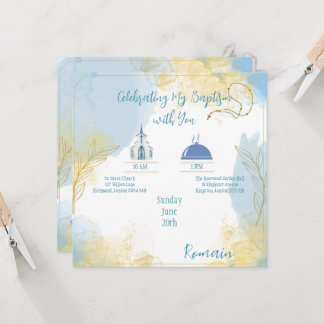 Baptism Celebration Kaart